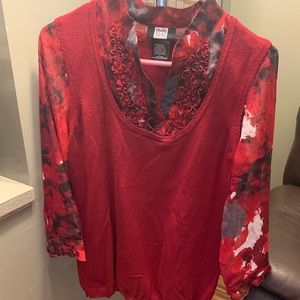 Red Blouse